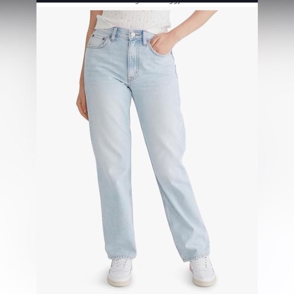 Aeropostale AERO High Rise Baggy Jeans Size 00 Light Wash - Picture 8 of 8